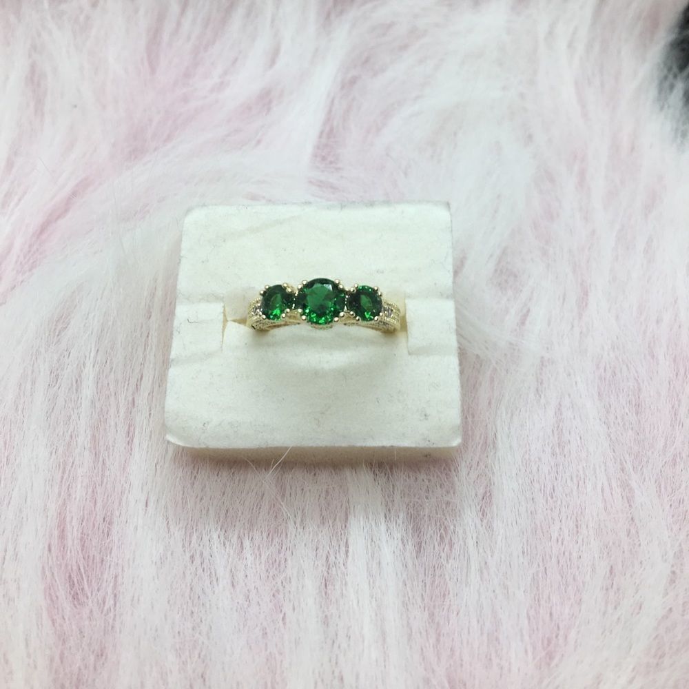 May Birthstone Ring